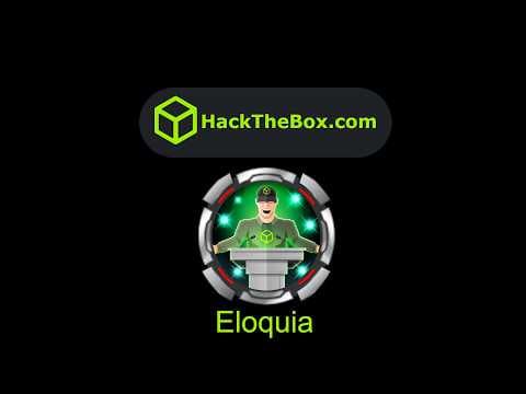HackTheBox - Eloquia